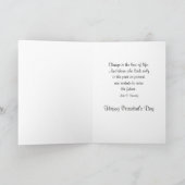 John F Kennedy大統領のフラクタルのポートレートの写真 シーズンカード (内部)