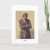 John F Kennedy大統領の役人のポートレート シーズンカード (裏面)