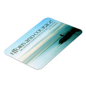 John F. Kennedy感動的引用文「目的」フレックス マグネット (左側)