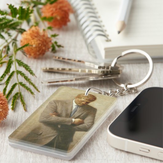 John F Kennedy キーホルダー (正面右)