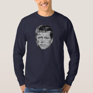 John F Kennedy -クリエイティブ政治デザイン Tシャツ