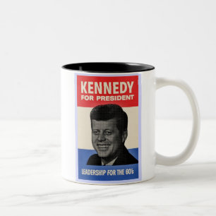 John F Kennedy ツートーンマグカップ