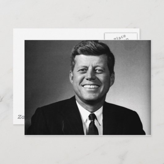 John F Kennedy ポストカード (正面/裏面)