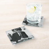 John F Kennedy 2の写真 ガラスコースター (アングル)