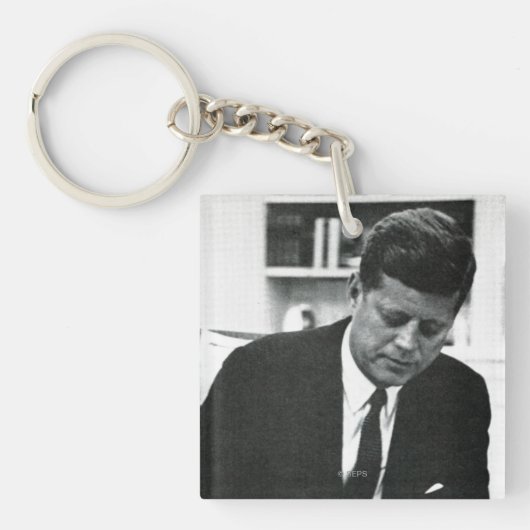 John F Kennedy 2の写真 キーホルダー (正面)