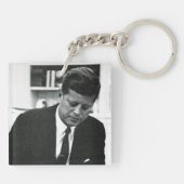 John F Kennedy 2の写真 キーホルダー (裏面)