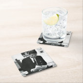 John F Kennedy 2の写真 スクエアペーパーコースター (インサイチュ)