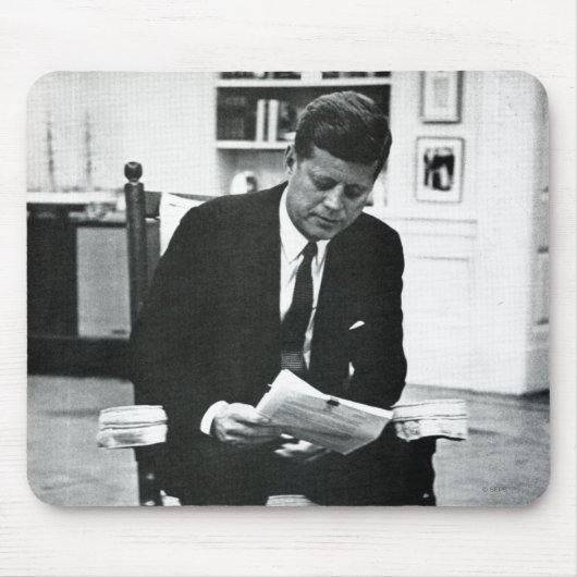 John F Kennedy 2の写真 マウスパッド (正面)