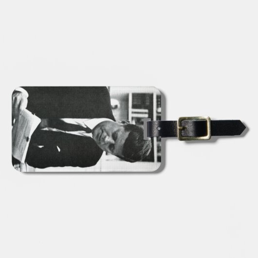 John F Kennedy 2の写真 ラゲッジタグ (正面横)