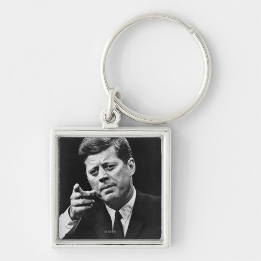 John F Kennedy 3の写真 キーホルダー (正面)