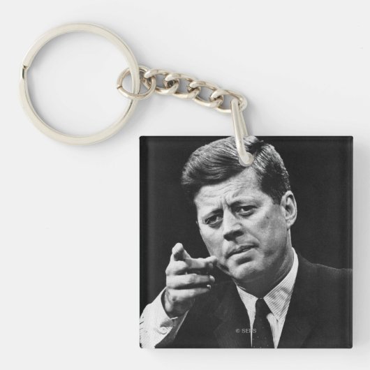 John F Kennedy 3の写真 キーホルダー (正面)