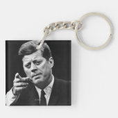 John F Kennedy 3の写真 キーホルダー (裏面)
