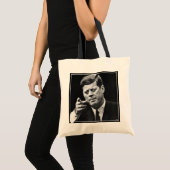 John F Kennedy 3の写真 トートバッグ (正面(商品))
