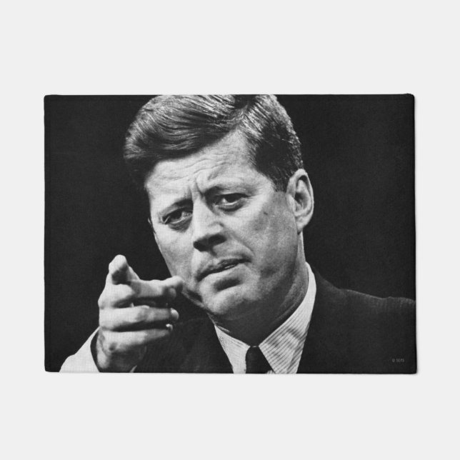 John F Kennedy 3の写真 ドアマット (正面)