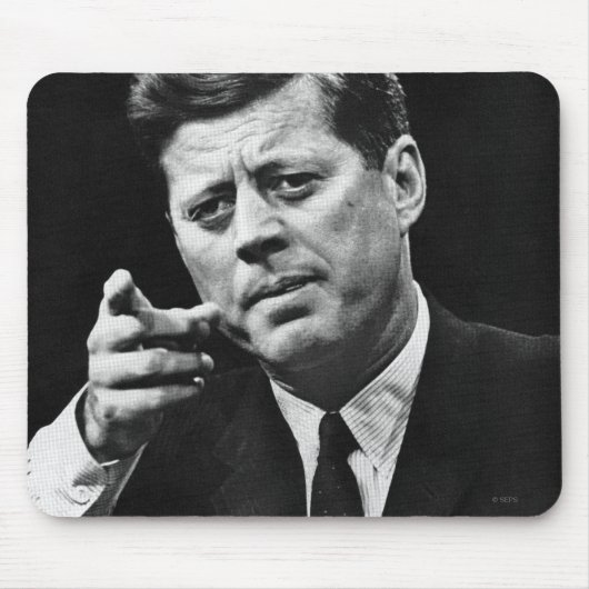 John F Kennedy 3の写真 マウスパッド (正面)