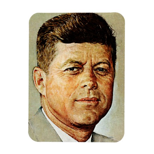 John F. Kennedy IN MEMORIAM 2 マグネット (縦)