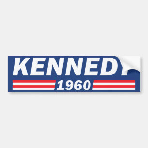 John F Kennedy JFK、ケネディ1960年 バンパーステッカー