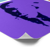 John F Kennedy/JFK ポップ・アートの Art ポスター (角)