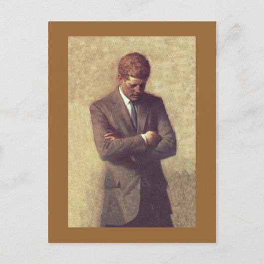 John_F_Kennedy_Official_John_F_Kennedyポートレート ポストカード (正面)