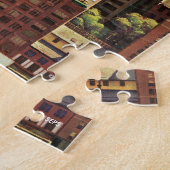 John Falterによるニューヨーク市の鳥瞰図 ジグソーパズル (側面)