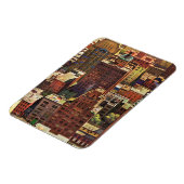 John Falterによるニューヨーク市の鳥瞰図 マグネット (左側)