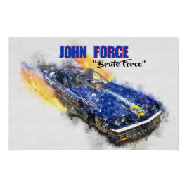 John Force Brute Force ポスター