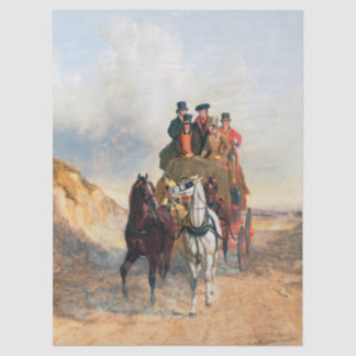 John Frederick Herring | Royal Mail Coach 薄葉紙