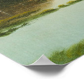 John Frederick Kensett - View of the Shrewsbury ポスター (角)