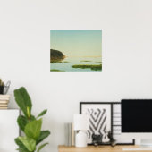 John Frederick Kensett - View of the Shrewsbury ポスター (ホームオフィス)