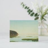 John Frederick Kensett - View of the Shrewsbury ポストカード (スタンド正面)