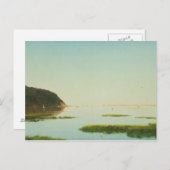 John Frederick Kensett - View of the Shrewsbury ポストカード (正面/裏面)