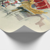 John Frederick Lewis A Turkish Araba ラッピングペーパー (角)