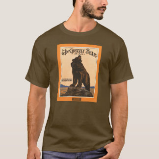 John Frew - Grizzly Bear Rag Tシャツ