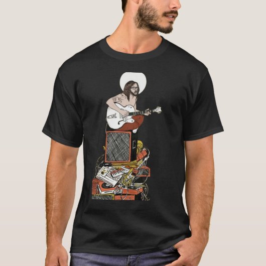 John Frusciante Illustration T-Shirt – Artistic  Tシャツ (正面)