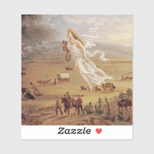 John Gast – アメリカの進歩 シール (シート)