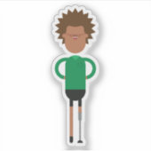 John - GCC通信スタイルシール シール (正面)