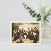 John George Brown'sのポストカ絵画ード ポストカード (スタンド正面)