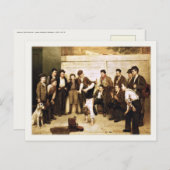 John George Brown'sのポストカ絵画ード ポストカード (正面/裏面)