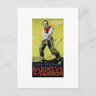 John Gilbert in Bardelys the Magnificent mug ポストカード
