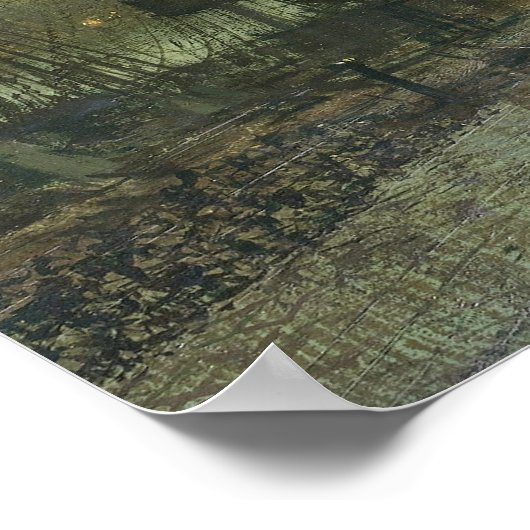 John Grimshaw - Shipping on the Clyde, 1881 ポスター (角)