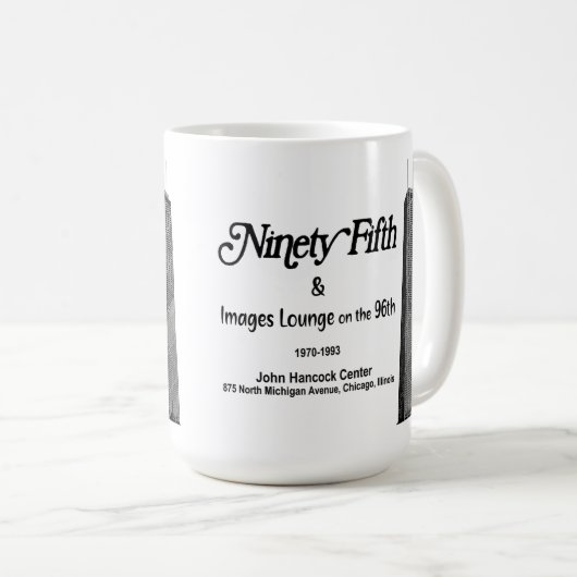 John Hancock, Chicago, IL コーヒーマグカップ (正面右)