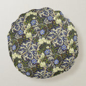 John Henry Dearle海藻パターン ラウンドクッション (裏面)