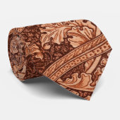 John Henry Dearle Florence Pattern in Red ネクタイ (ロール)