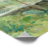 John Henry Twachtman – 白い橋 ポスター (角)