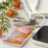 John Heywood感動的引用文「チームワーク」 キーホルダー (正面右)