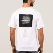 John Hill - Tour T-shirt Tシャツ (裏面)