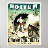 John Holtum Circus Strongman Poster ポスター (正面)