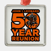 John I. Leonard %0 年同窓会オーナメント メタルオーナメント (正面)