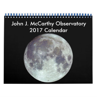 John J. McCarthy Observatory 2017カレンダー カレンダー