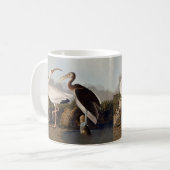 John James Audubon White Ibis Bird Print Classic コーヒーマグカップ (正面左)